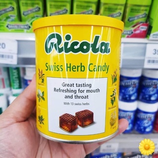 🔥 ลูกอมสมุนไพร Ricola รส Original Herb 🍃 สวิสเฮิร์บ กป.100 เม็ด 250 กรัม 🍃🌬️