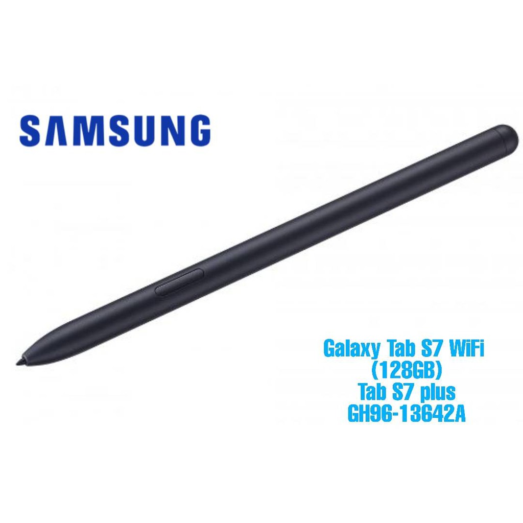 ปากกา-s-pen-samsung-galaxy-tab-s7-wifi-128gb-tab-s7-plus-ซัมซุง-สีดำ-black-gh96-13642aของแท้-100