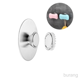 Stainless Steel Magnet Soap Holder Punch-Free Wall-Mounted Soap Dish Drain Soap Holder Creative Soap Saver for burang