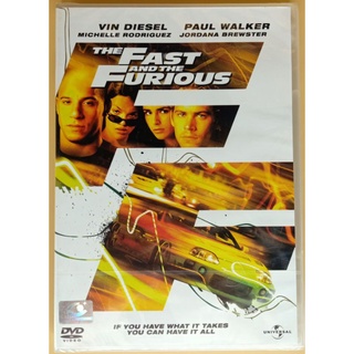 DVD 2 ภาษา - The Fast and the Furious เร็ว...แรงทะลุนรก
