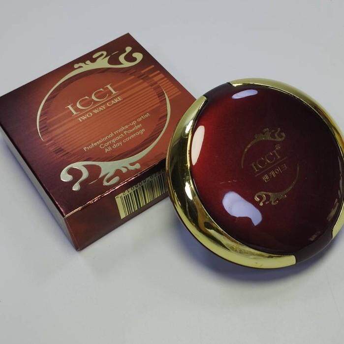 แป้ง-icci-two-way-cake-2-ชั้น-2-เฉดสี-ใน-1ตลับ-icci-two-way-cake-professional-make-up