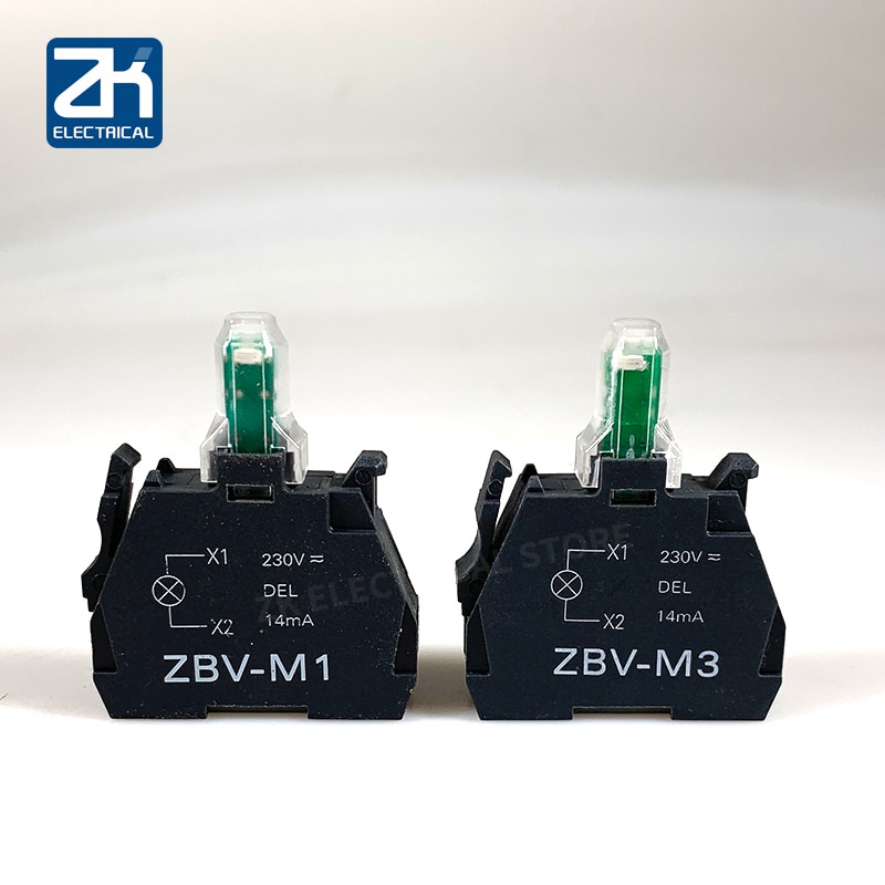 Xb4 Zb4 ZBVM3 ZBVB3 ZBVB4 B5 B1 Push Button Switch Indicator Lamp