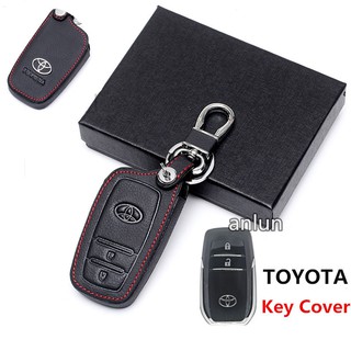 ภาพขนาดย่อของสินค้าปลอกกุญแจรถยนต์ toyota fortuner revo hilux 2button