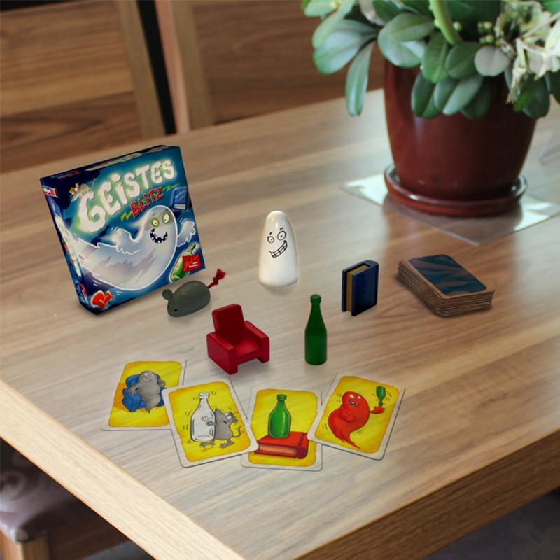 ภาพหน้าปกสินค้าGhost blitz Geistes Board game - บอร์ดเกม จับผี จากร้าน ugfodvpseu บน Shopee