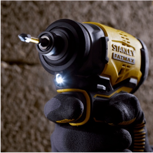 stanley-ไขควงกระแทกไร้สาย-ไร้แปรงถ่าน-20v-sbi810d2k-b1-พร้อมแบตเตอรี่-2-0ah