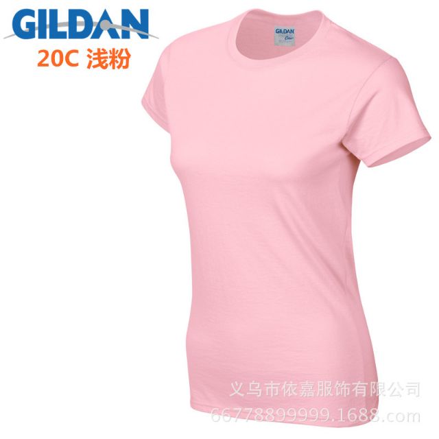 เสื้อยืด-cotton-100-ของ-gildan-lady-size