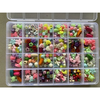 ลูกปัด สายคล้องแมส พวงกุญแจ  ของเล่นเด็ก ผู้หญิง ฝึกสมาธิ ของขวัญ  DIY beads