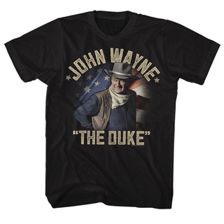 เสื้อยืดโอเวอร์ไซส์เสื้อยืด J0hn Wayne DukeS-3XL