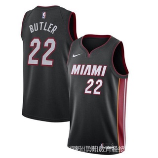 เสื้อกีฬาแขนสั้น ลายทีม NBA Miami Heat Jimmy Butler Swingman 22 สําหรับผู้ชาย # Sazi eSPt GNfipf27BDdpph91