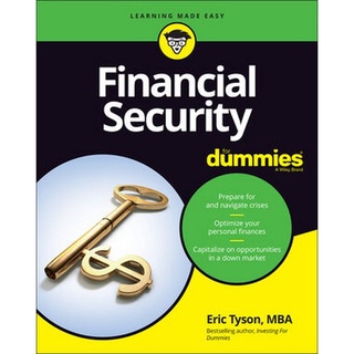 Chulabook(ศูนย์หนังสือจุฬาฯ) |c321หนังสือ 9781119780786 FINANCIAL SECURITY FOR DUMMIES