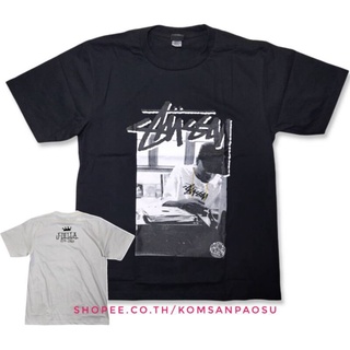 Tee เสื้อยืด stussy skateboard j.dilla