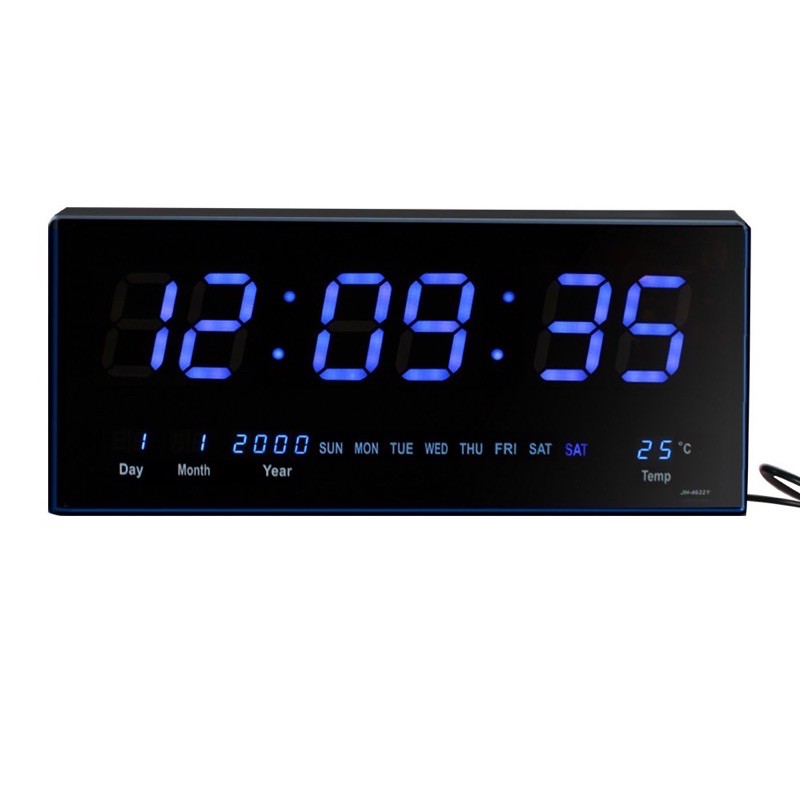 Jh 4622 Led Clock Hands Clocks Digital LED Wall Clock With Date