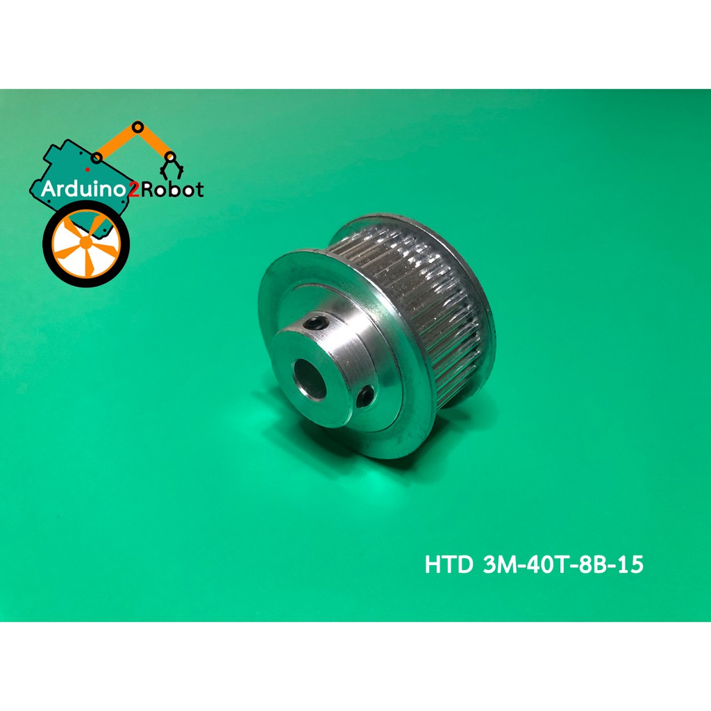 htd-3m-timing-pulley-40-teeth-bore-8mm-สำหรับสายพาน-3m-belt-width-15mm-htd-3m-40t-8b-15