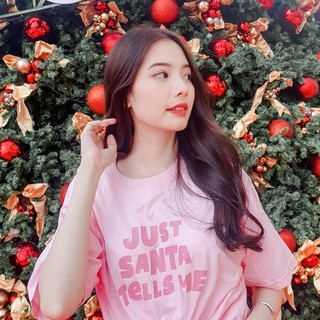 Live281# เสื้อคัตตอล มีหลายสี “Xmas” สไตล์เกาหลี Dream Big Tshirt โอเวอร์ไซน์ สาวอวบใส่ได้ พร้อมส่ง คอกลม ผ้านุ่ม