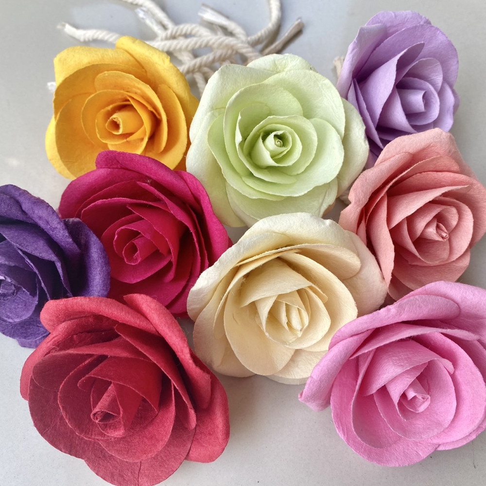 ดอกกุหลาบประดิษฐ์-ดอกไม้เชือก-สามารถกระจายกลิ่นจากดิฟฟิวเซอร์-มี-9-สี-1-ดอก