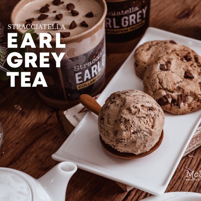 รูปภาพสินค้าแรกของTwinings Earl Grey (ไอศกรีม รสชาเอิร์ลเกรย์ 1 ถ้วย 16 oz.) - Molto premium Gelato