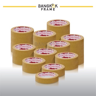 Bangkokframe-เทปกรอบรูป-เทปกระดาษกาวย่น-สีน้ำตาล-ขนาดตั้งแต่ 1- 6 นิ้ว-เทปสีน้ำตาล-อุปกรณ์เพื่อการบรรจุ-Bangkok Frame