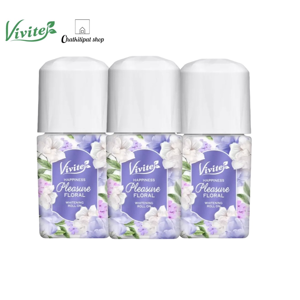 วีไวต์-แฮปปีเนส-พรีเชอ-ฟลอรัล-ไวท์เทนนิ่ง-โรลออน-20-มล-vivite-happiness-pleasure-floral-whitening-roll-on