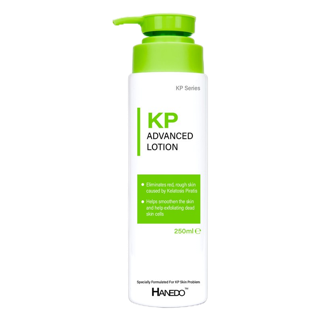 Hanedo โลชั่นรักษาขนคุด ผิวหนังไก่ สิวที่หลัง ผลัดเซลลผิวให้เรียบเนียน Hanedo KP Advanced Lotion Plus Rose Extract 250ml