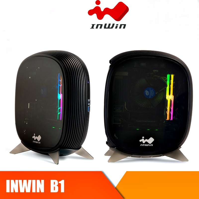 CASE (เคสมินิ) IN WIN B1 Mini-ITX + 200W PSU (80 PLUS Gold) | Shopee ...