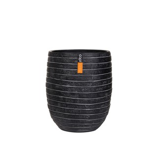 BRWZ 232 Vase Elegant High Row (Size D 15 x H 17 cm) - กระถางต้นไม้ Modern แบรนด์ Capi Europe