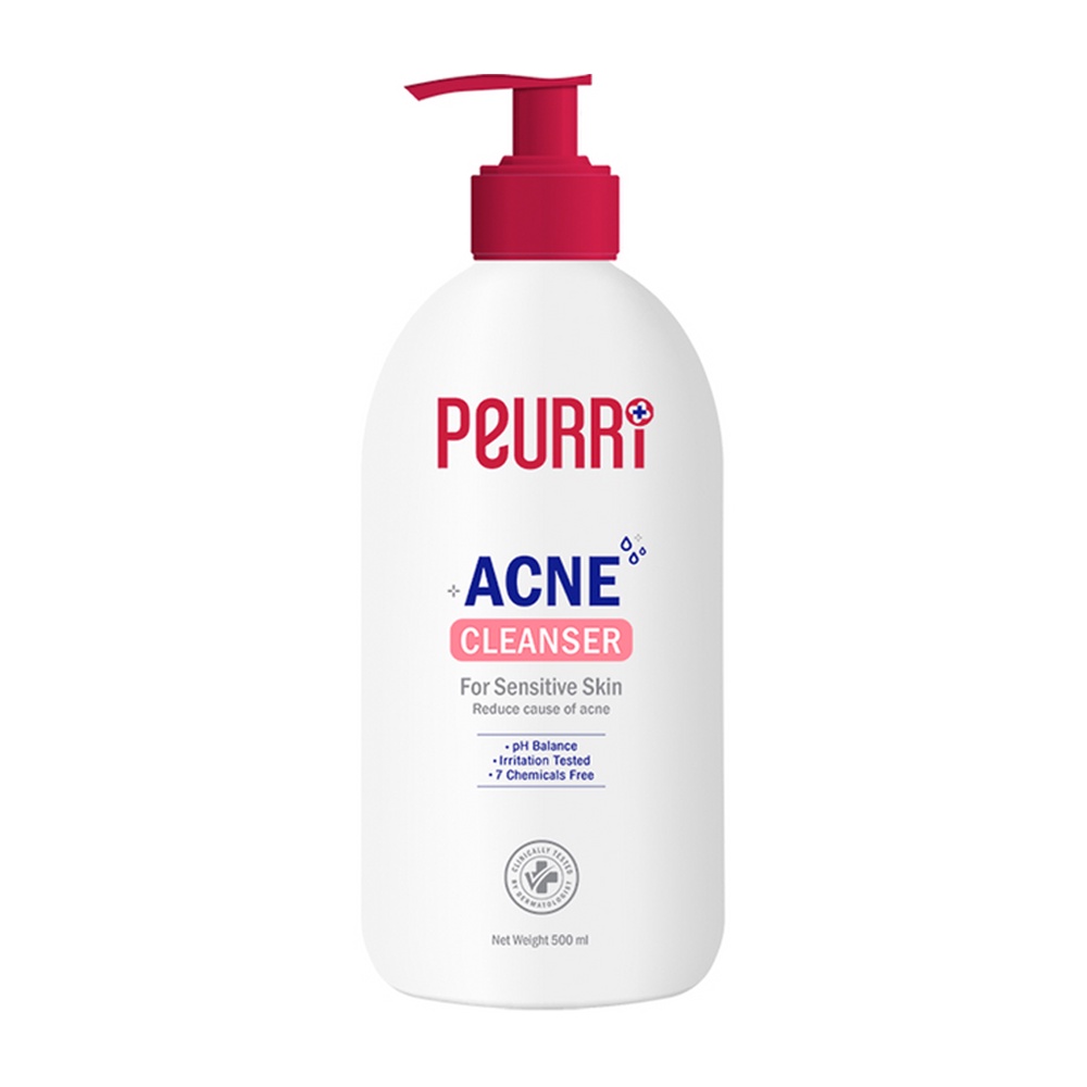 peurri-clear-all-acne-cleanser-ผลิตภัณฑ์ทำความสะอาดผิวหน้า-500ml