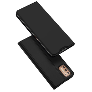 Original Dux Ducis Motorola Moto G9 Plus Casing Luxury PU Leather Magnetic Flip Cover Wallet Case Card Holder Stand