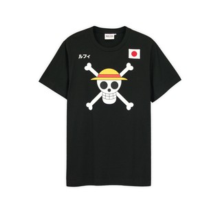 ผ้าฝ้าย 100% เสื้อยืดการ์ตูน ลาย วันพีช ลิขสิทธ์แท้ One Piece T-shirts (12-026)S-3XL