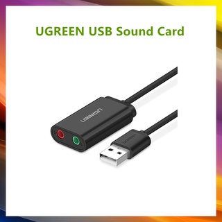 ภาพหน้าปกสินค้าUgreen อะแดปเตอร์การ์ดเสียง USB 3.5 มม. เป็น USB สําหรับซ่อมแซมคอมพิวเตอร์ PC ที่เกี่ยวข้อง