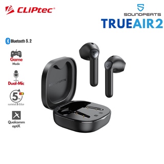 [ศูนย์ไทย+รับประกัน 12 เดือน] SoundPEATS TrueAir2 หูฟัง หูฟังบลูทูธ Bluetooth 5.2 Trueair เกมส์โหมด เสียงชัด กันน้ำ