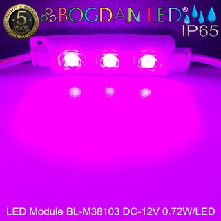 LED Module BL-M38103-P DC-12V 0.72W/Module 14.4W/Panelแอลอีดีโมดูลกันน้ำIP65สำหรับตัวป้ายไลท์บ็อก,ป้ายโฆษณา ราคาต่อ1ชิ้น