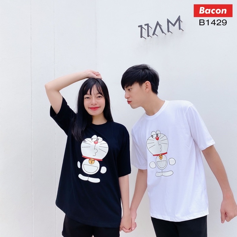 เสื้อโอเวอร์ไซส์-doraemon-ใส่คู่-so-cute-ใส่เดี่ยวก็เท่สุดๆ-bacon