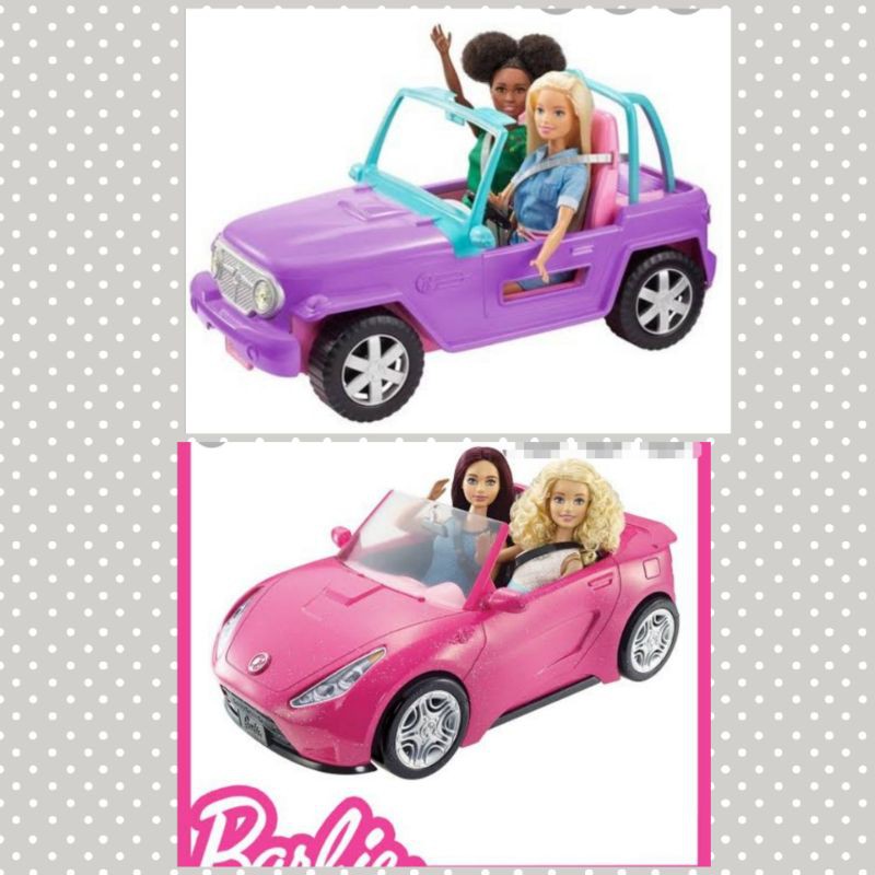 barbie-car-รถเก๋งบาร์บี้เปิดประทุนของแท้