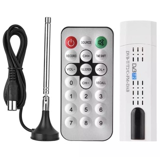 ภาพหน้าปกสินค้าดิจิตอลDVB T2 USB TV Stick Tunerพร้อมเสาอากาศระยะไกลHD USBทีวีDVB-T2/DVB-T/DVB-C/FM/DAB USB TV StickสำหรับPC ที่เกี่ยวข้อง
