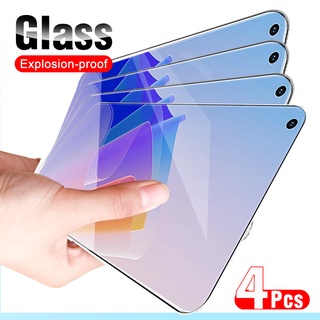 4 PCS Tempered Glass For Oppo Reno7 Z 5G Full Cover Screen Protector Film For Reno 7 Reno6 Reno5 Lite Z 5G 4G Safety Glass