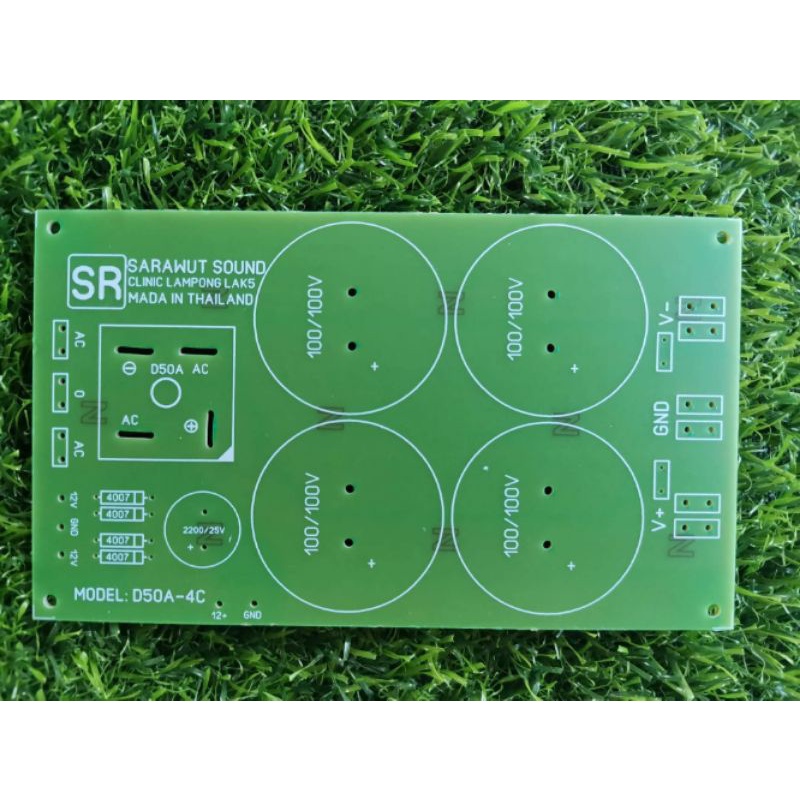 บอร์ดภาคจ่ายไฟ PCB C4ลูก+ไดร์โอดบริด+ชุดจ่ายไฟย่อย | Shopee Thailand