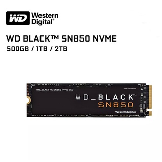 ภาพหน้าปกสินค้า500GB,1TB SSD (เอสเอสดี) WD BLACK SN850 PCIe/NVMe M.2 2280 PCIe Gen4 x4 Interface No Ratings Warranty 5 - Y ที่เกี่ยวข้อง
