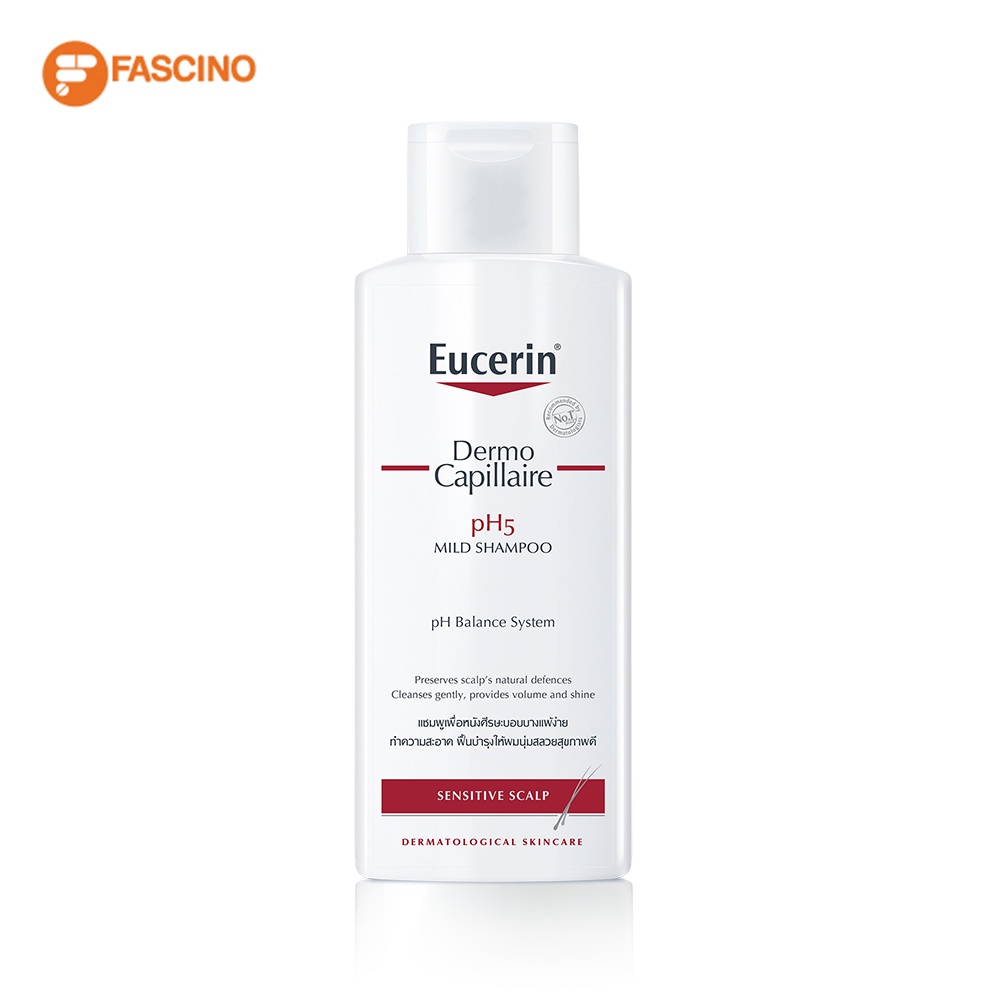 eucerin-dermocapillaire-ph5-mild-shampoo-250-ml-ยูเซอริน-แชมพูสูตรอ่อนโยน-บำรุงเส้นผม-ลดผมขาดร่วง