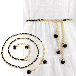 Waist Chain Female Fine Pearl Decoration Wild Dress Skirt Belt Ladies Korean Fashion Metal Skirt