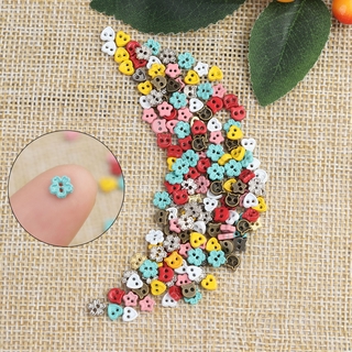 ภาพขนาดย่อของภาพหน้าปกสินค้าDiacha 20/40Pcs Mini Metal Buckle 4mm Cartoon Style Buttons For Doll Clothes จากร้าน diaochanmvp.th บน Shopee ภาพที่ 6