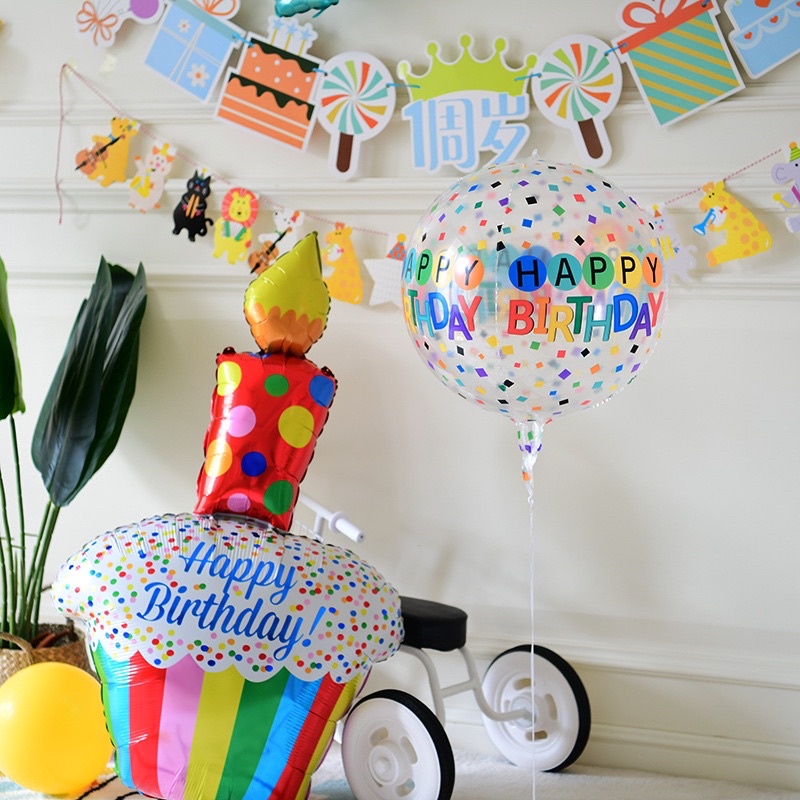 มีของแถมทุกออเดอร์-ลูกโป่ง-happy-birthday-ไซส์จัมโบ้-ลูกโป่งฟอยด์วันเกิด-ลูกโป่งเค้กวันเกิด-พร็อพวันเกิด