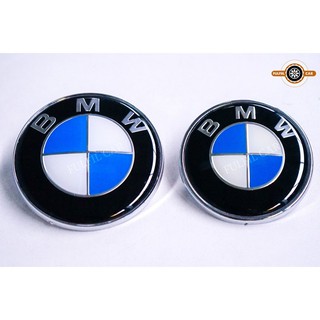 ภาพหน้าปกสินค้าโลโก้ BMW ติดหน้ารถ 82 MM หลังรถ 74 MM ที่เกี่ยวข้อง