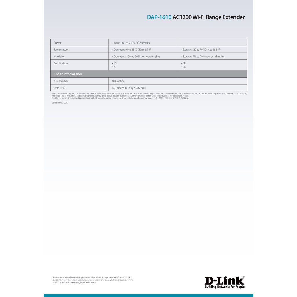 d-link-ตัวขยายสัญญาณ-wifi-ac1200-dap-1610-ของแท้รับประกันตลอดอายุการใช้งาน