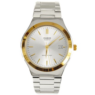 Casio Men นาฬิกาข้อมือ รุ่น MTP-1170G-7A (Silver)