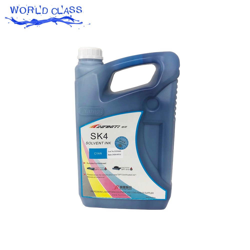 หมึกพิมพ์ หมึก SK4 Infiniti Solvent Ink (5L) SEIKO SPT 510/35pl 1020 ...