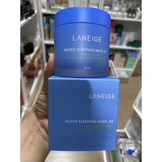 ตัวใหม่ 2021 กล่องฟ้า Laneige ลาเนจwater sleeping mask 70 ml