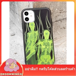 พร้อมส่งบางรุ่นเคสไอโฟนเท่ๆโครงกระดูก iphone case 6s/6sp 6/7/8p X/XS Max XR 11/12/13Pro 11/12/13ProMax 12/13mini 7/8/SE2