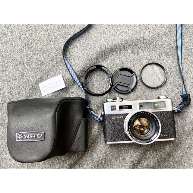 ภาพหน้าปกสินค้ากล้องฟิล์ม yashica electro 35 gsn จากร้าน 111saksit11 บน Shopee