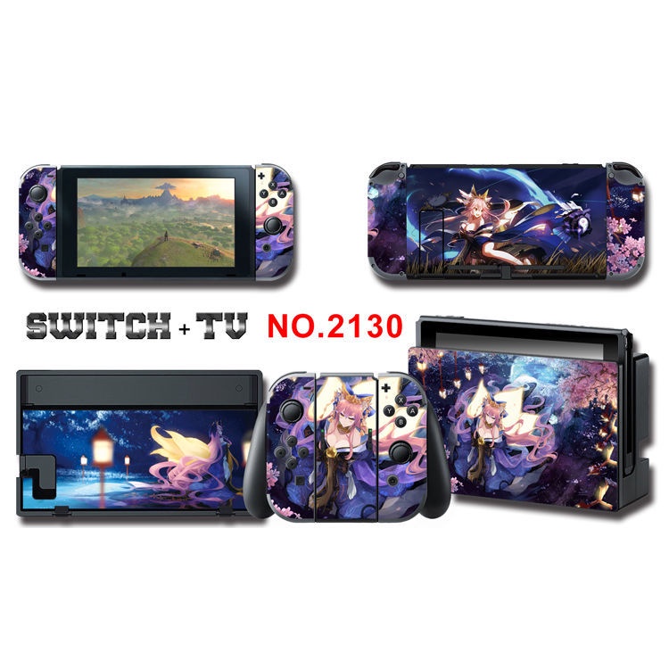 สติ๊กเกอร์หลากสีสําหรับ-nintendo-switch