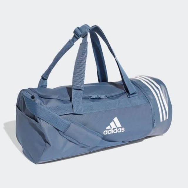 Adidas CONVERTIBLE 3-STRIPES DUFFEL BAG sz#M | Shopee Thailand